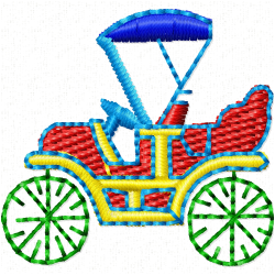 Antique Cars Embroidery Design 8 Antique Cars Embroidery Design 8